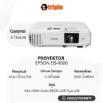 PROYEKTOR EPSON EB-X600 XGA 3600 ANSI LU...
