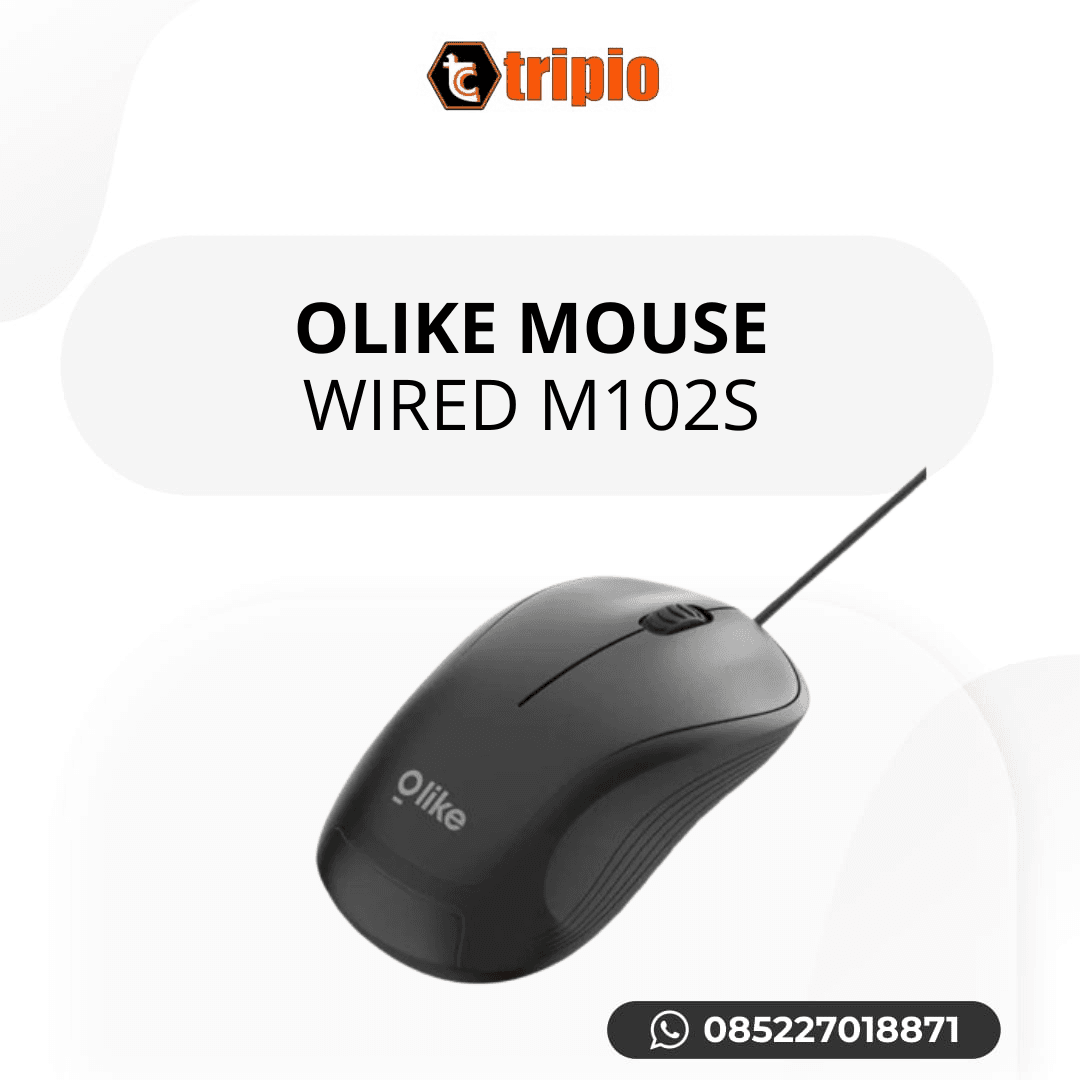 Mouse wired Olike M102S 1200 DPI di Tripio Computer