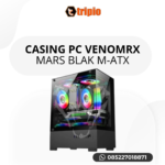 VenomRX Mars Black Casing PC M-ATX Tempe...