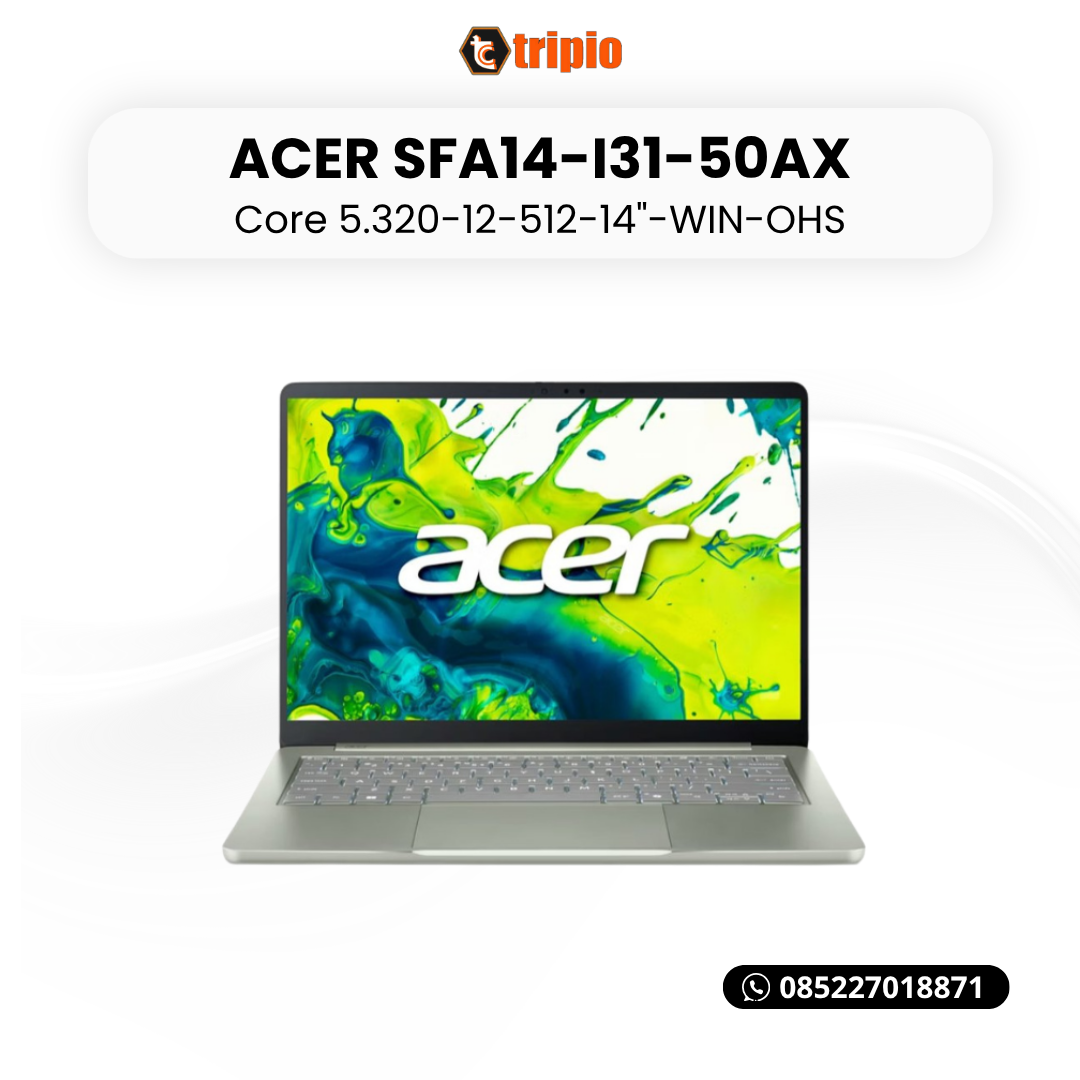 Acer Swift Air 14 AI SFA14-I31-50AX (Intel Core 5 320U-12GB-512GB)