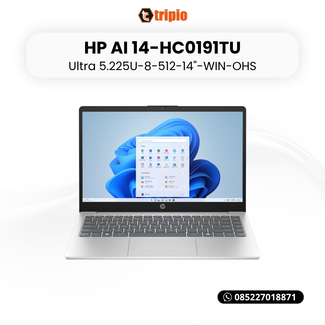 HP AI 14-HC0191TU (Intel Core Ultra 5 225U-8GB-512GB)